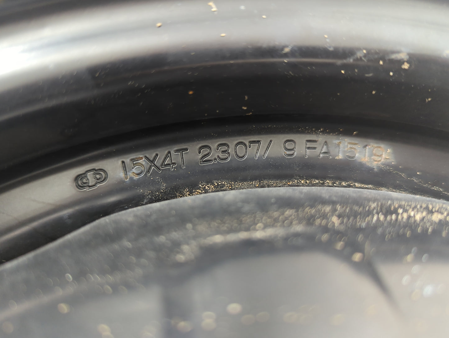 2008 Toyota Yaris Yaris Spare Donut Tire Wheel Rim Oem - Oemusedautoparts1.com