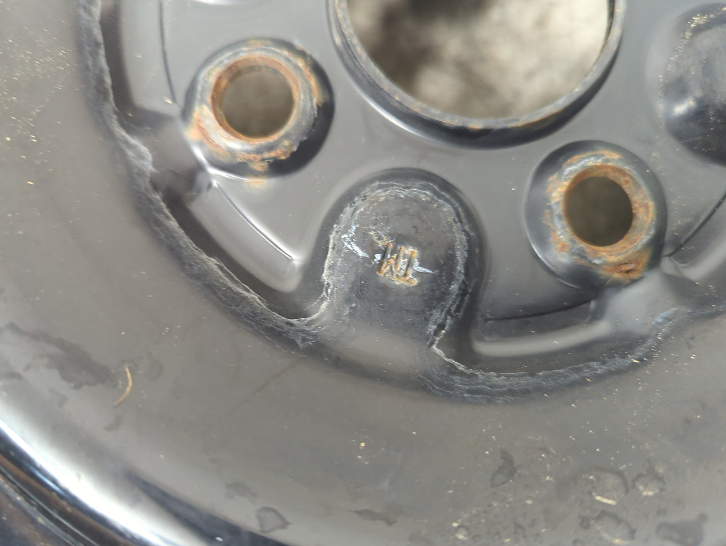 2008 Toyota Yaris Yaris Spare Donut Tire Wheel Rim Oem - Oemusedautoparts1.com