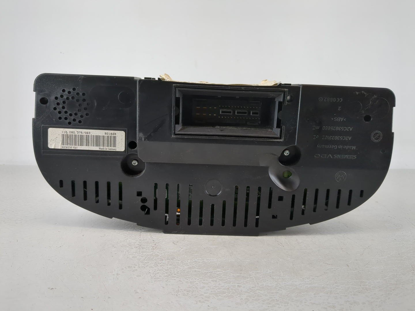 2008 Volkswagen Eos Instrument Cluster Speedometer Gauges Miles:156K Fits OEM Used Auto Parts - Oemusedautoparts1.com