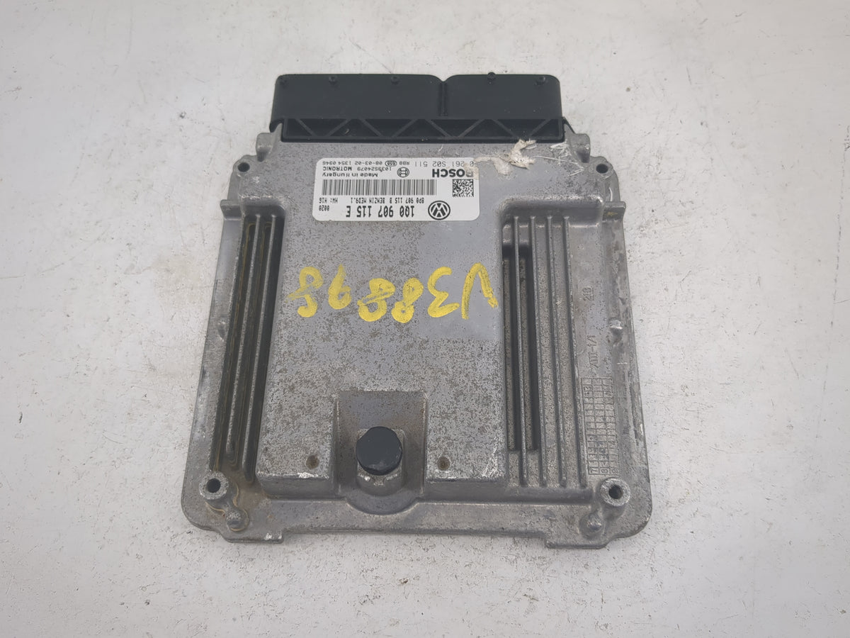 2008 Volkswagen Eos PCM Engine Control Computer ECU ECM PCU OEM P/N:1Q0 907 115 E 8P0 907 115 B, 0 261 S02 511, 1039S24079 O