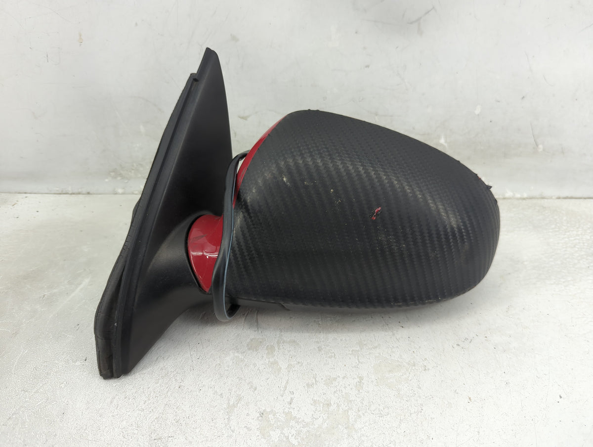 Volkswagen Gli Driver Left Side View Manual Door Mirror Red - Oemusedautoparts1.com