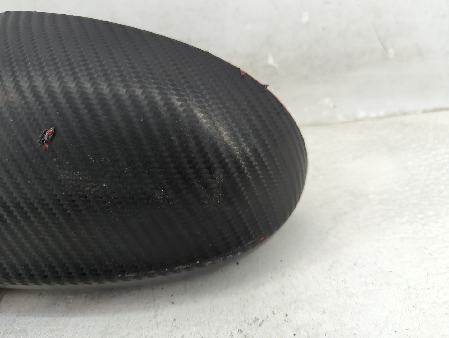 2006-2010 Volkswagen Jetta Driver Left Side View Manual Door Mirror Red - Oemusedautoparts1.com