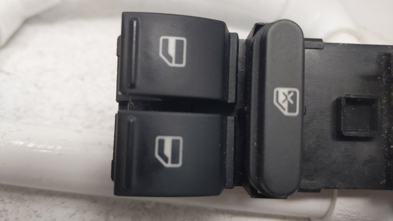 2008 Volkswagen Golf Master Power Window Switch Replacement Driver Side Left Fits OEM Used Auto Parts - Oemusedautoparts1.co