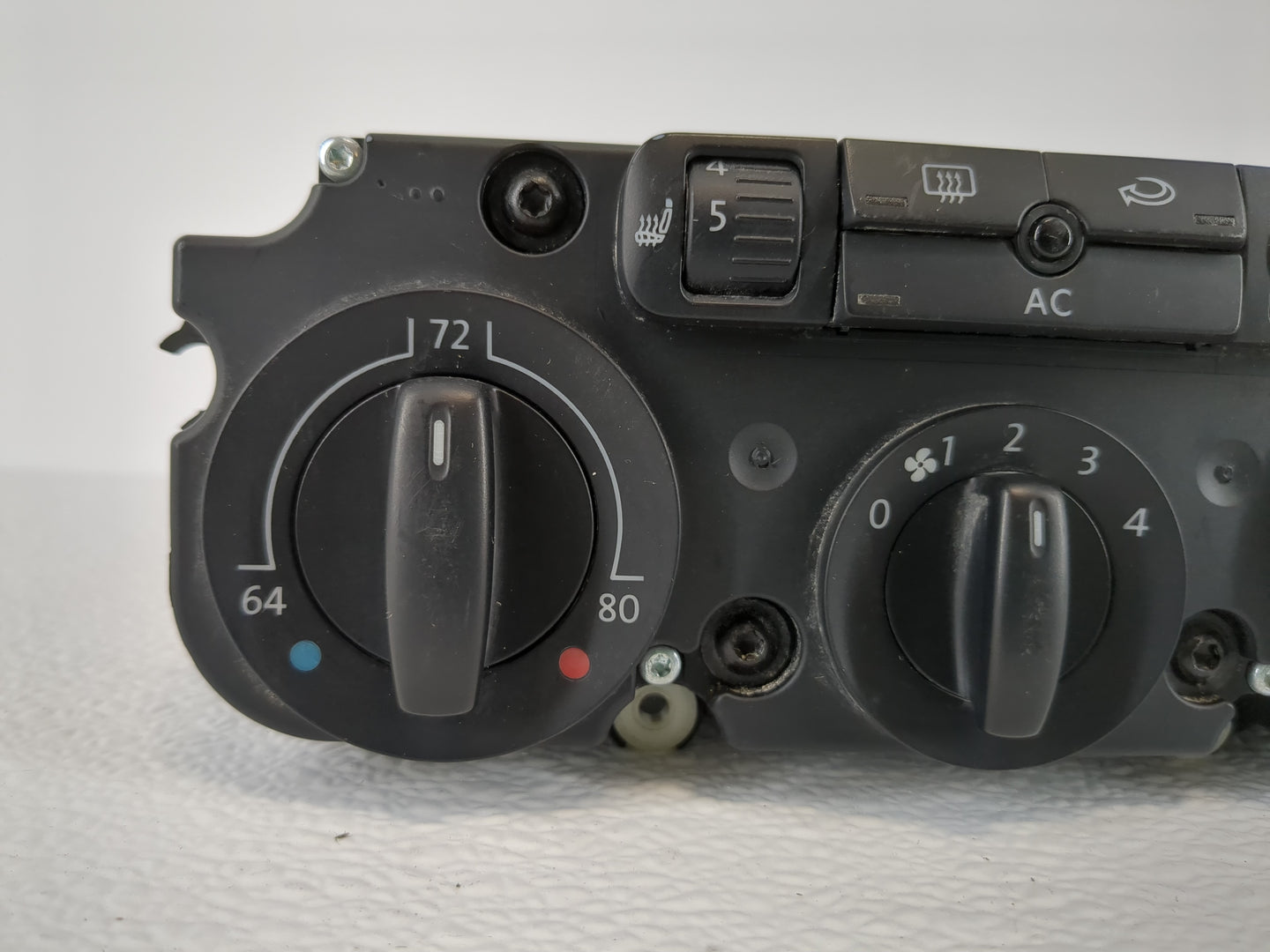 2005-2008 Volkswagen Jetta Climate Control Module Temperature AC/Heater Replacement Fits Fits 2005 2006 2007 2008 OEM Used A