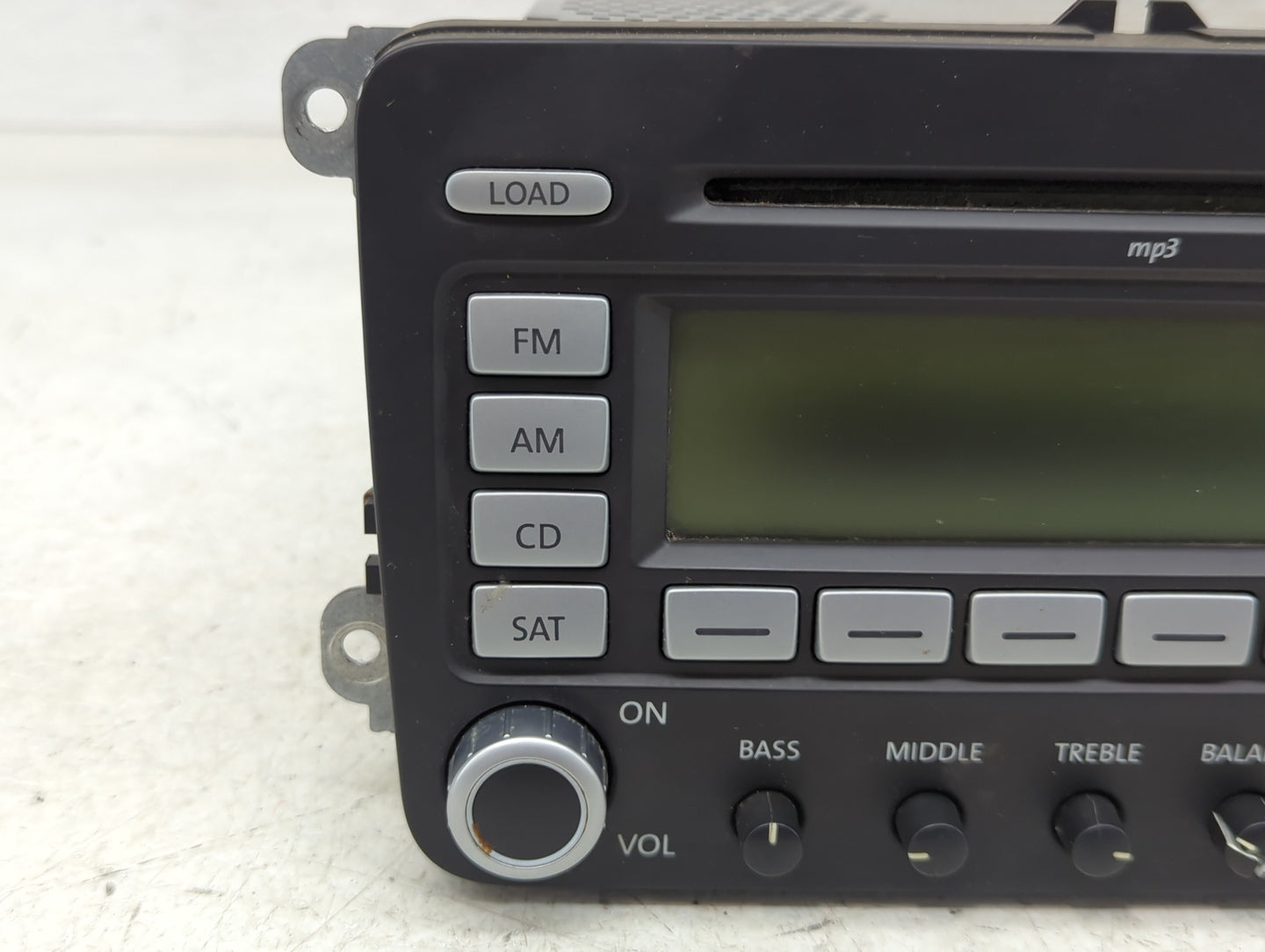 2006-2009 Volkswagen Jetta Radio AM FM Cd Player Receiver Replacement P/N:1K0 035 180 Fits Fits 2006 2007 2008 2009 OEM Used
