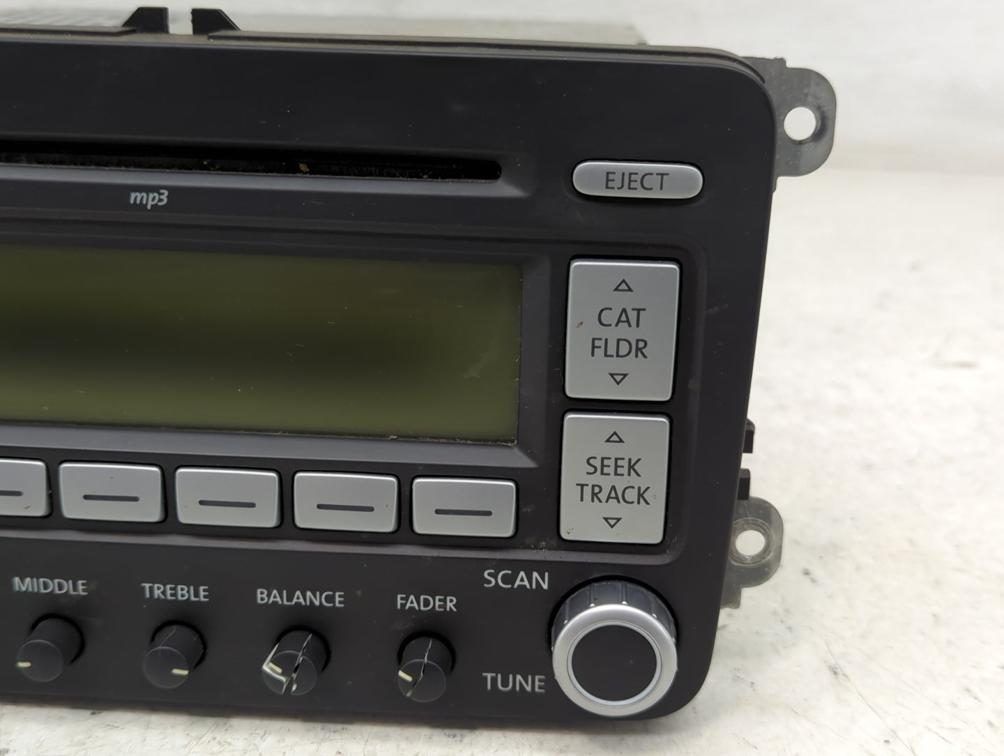 2006-2009 Volkswagen Jetta Radio AM FM Cd Player Receiver Replacement P/N:1K0 035 180 Fits Fits 2006 2007 2008 2009 OEM Used