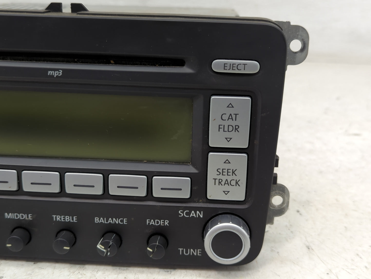 2006-2009 Volkswagen Jetta Radio AM FM Cd Player Receiver Replacement P/N:1K0 035 180 Fits Fits 2006 2007 2008 2009 OEM Used