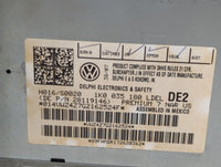 2006-2009 Volkswagen Jetta Radio AM FM Cd Player Receiver Replacement P/N:1K0 035 180 Fits Fits 2006 2007 2008 2009 OEM Used