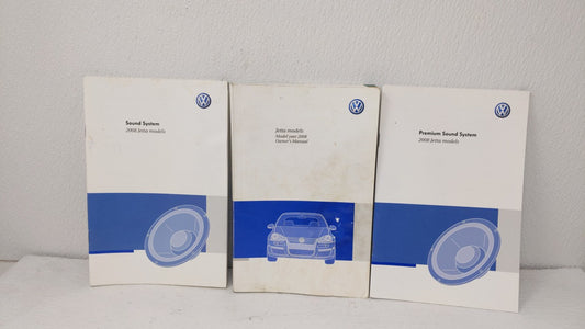 2008 Volkswagen Jetta Owners Manual Book Guide OEM Used Auto Parts
