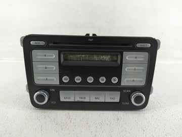 2006-2009 Volkswagen Jetta Radio AM FM Cd Player Receiver Replacement P/N:1K0 035 161 D 1K0 035 161 C Fits OEM Used Auto Par