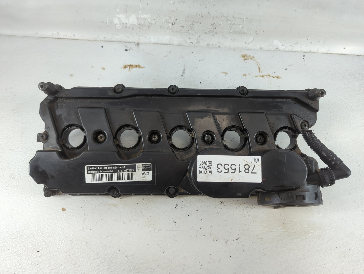 2008 Volkswagen Jetta Driver Left Cylinder Head Valve Cover Fits OEM Used Auto Parts - Oemusedautoparts1.com