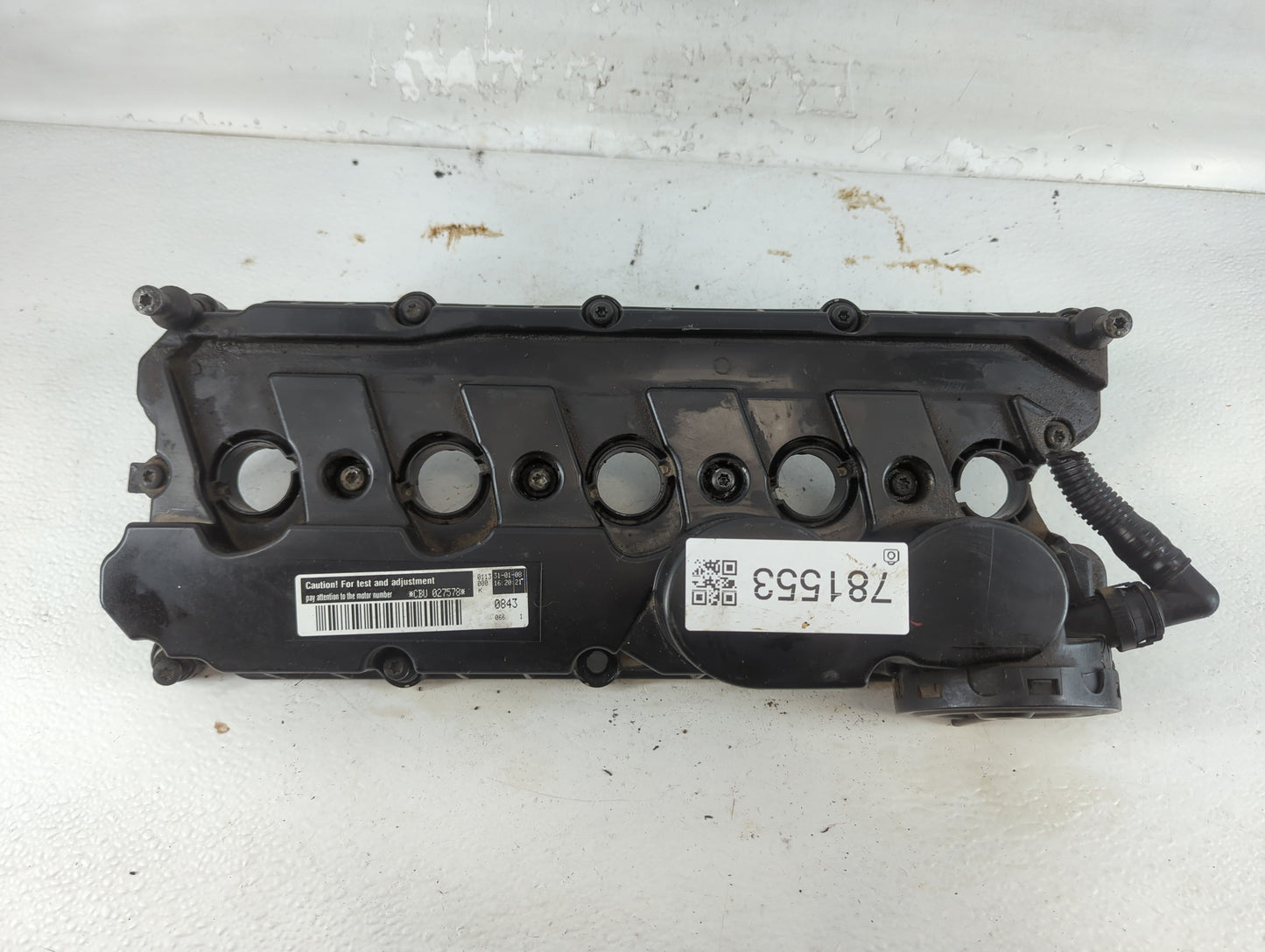 2008 Volkswagen Jetta Driver Left Cylinder Head Valve Cover Fits OEM Used Auto Parts - Oemusedautoparts1.com