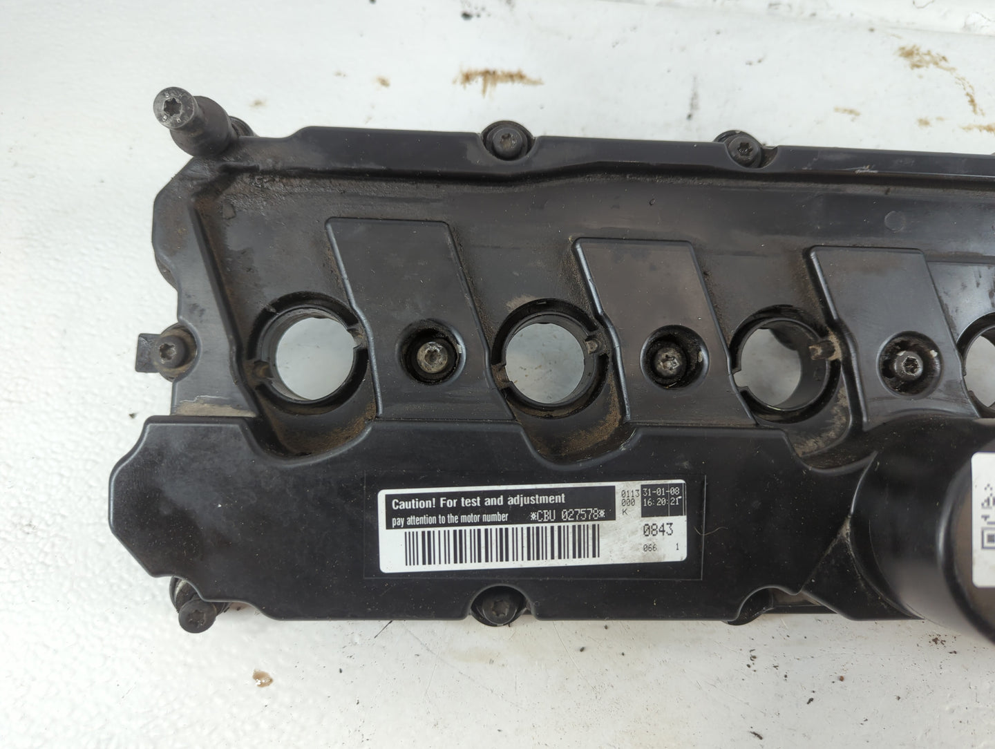 2008 Volkswagen Jetta Driver Left Cylinder Head Valve Cover Fits OEM Used Auto Parts - Oemusedautoparts1.com