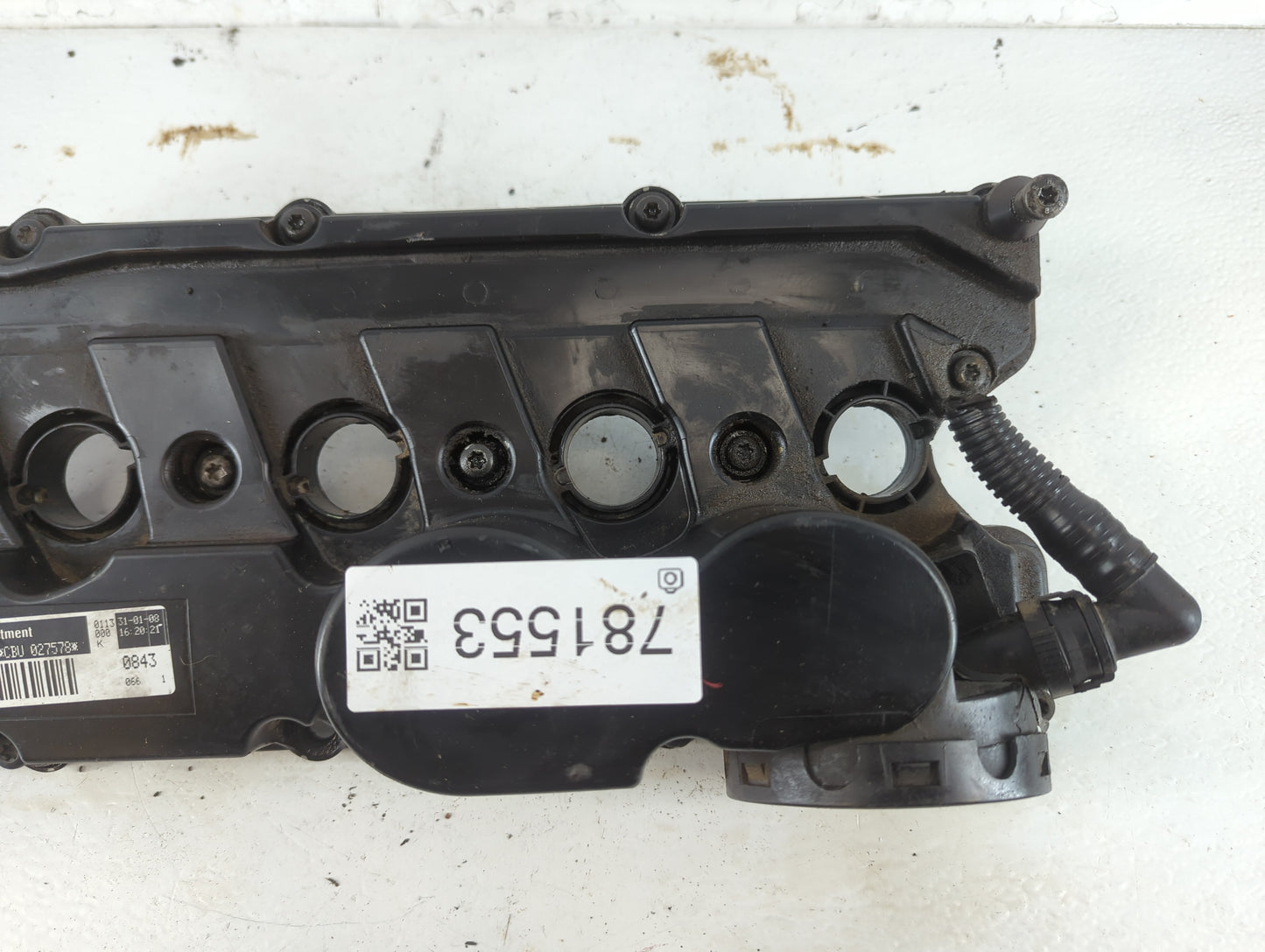 2008 Volkswagen Jetta Driver Left Cylinder Head Valve Cover Fits OEM Used Auto Parts - Oemusedautoparts1.com