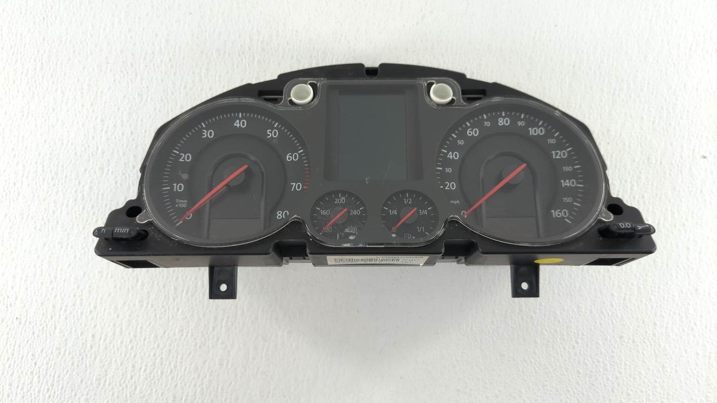 2008 Volkswagen Passat Instrument Cluster Speedometer Gauges P/N:3C0920971F A2C53194181 Fits OEM Used Auto Parts - Oemusedau