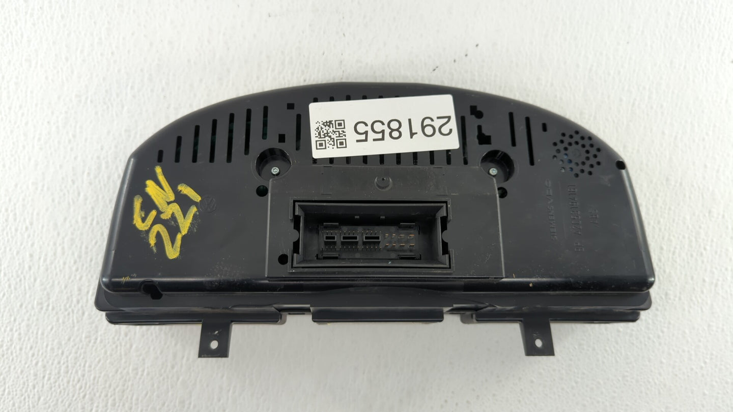 2008 Volkswagen Passat Instrument Cluster Speedometer Gauges P/N:3C0920971F A2C53194181 Fits OEM Used Auto Parts - Oemusedau