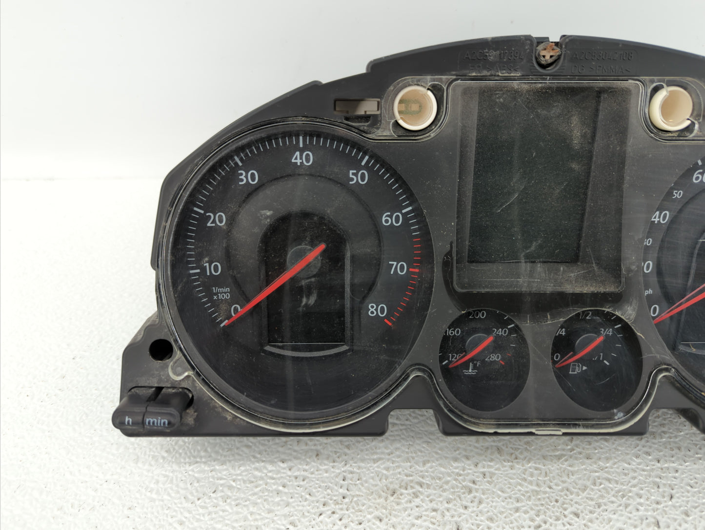 2008 Volkswagen Passat Instrument Cluster Speedometer Gauges P/N:3C0920971F A2C53194181 Fits OEM Used Auto Parts - Oemusedau