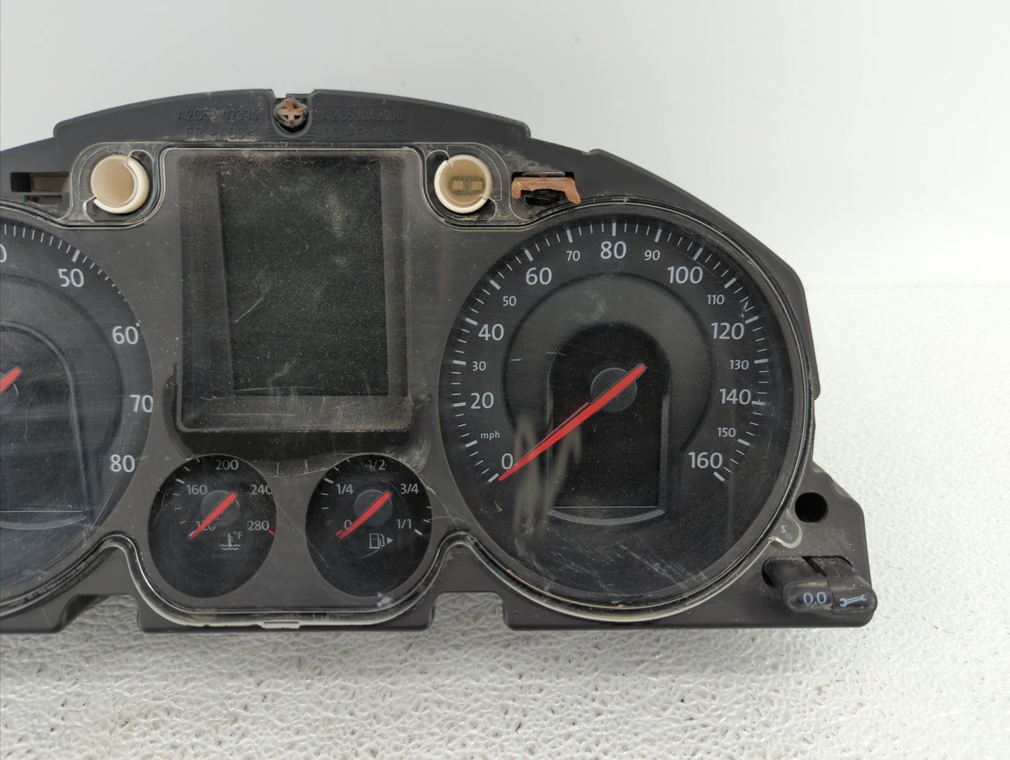 2008 Volkswagen Passat Instrument Cluster Speedometer Gauges P/N:3C0920971F A2C53194181 Fits OEM Used Auto Parts - Oemusedau