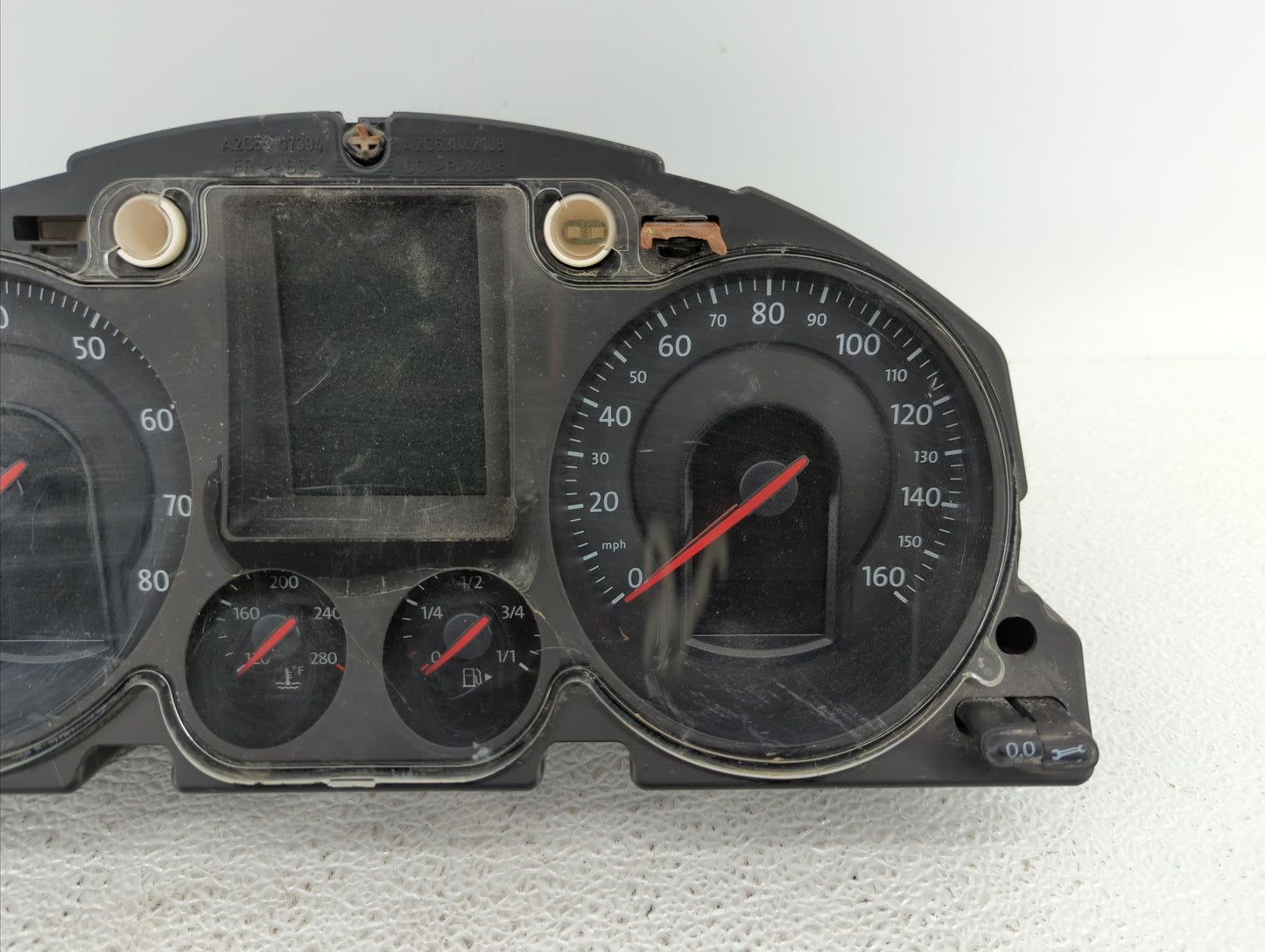 2008 Volkswagen Passat Instrument Cluster Speedometer Gauges P/N:3C0920971F A2C53194181 Fits OEM Used Auto Parts - Oemusedau