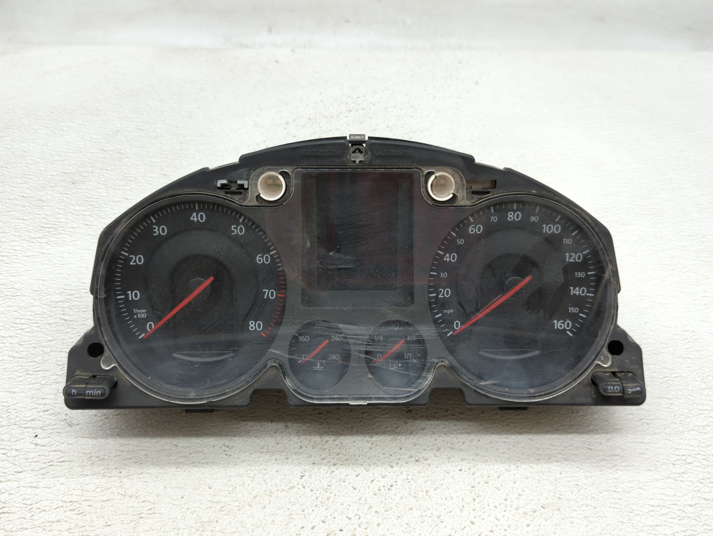 2008 Volkswagen Passat Instrument Cluster Speedometer Gauges P/N:3C0920971F A2C53194181 Fits OEM Used Auto Parts - Oemusedau
