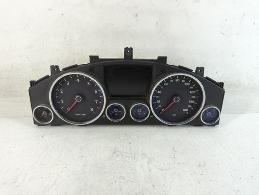 2007-2008 Volkswagen Touareg Instrument Cluster Speedometer Gauges P/N:0263655810 Fits Fits 2007 2008 OEM Used Auto Parts - 