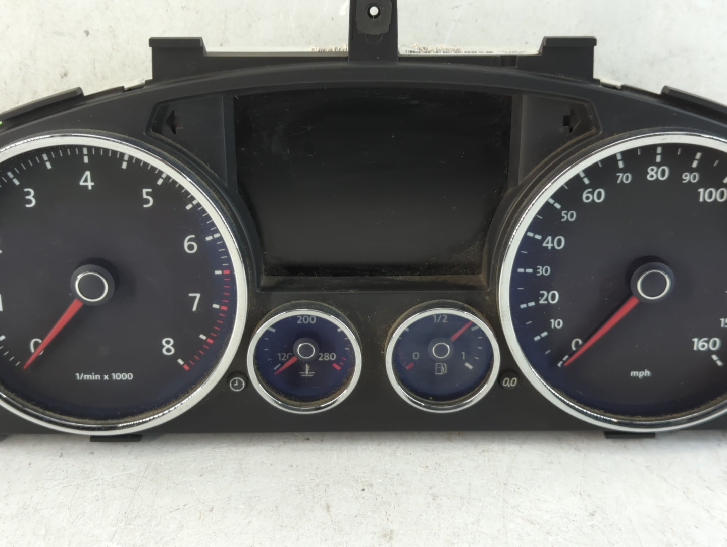 2007-2008 Volkswagen Touareg Instrument Cluster Speedometer Gauges P/N:0263655810 Fits Fits 2007 2008 OEM Used Auto Parts - 