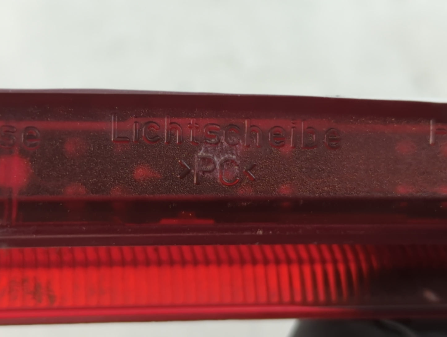 2008 Volkswagen Touareg Third Brake Light Tail Light Fits OEM Used Auto Parts - Oemusedautoparts1.com