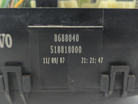2008-2010 Volvo S40 Fusebox Fuse Box Panel Relay Module P/N:8688040 Fits Fits 2008 2009 2010 OEM Used Auto Parts - Oemusedau