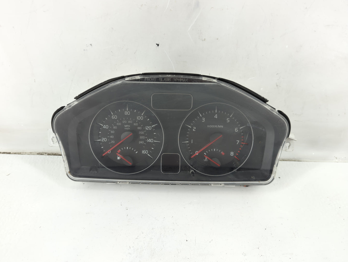 2008-2010 Volvo S40 Instrument Cluster Speedometer Gauges P/N:30765313 Fits Fits 2008 2009 2010 OEM Used Auto Parts - Oemuse