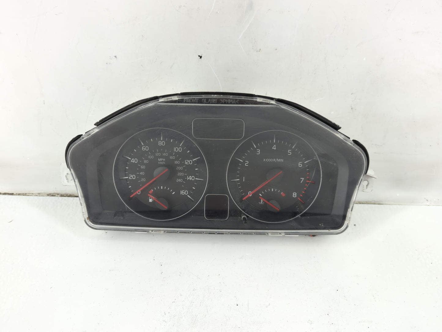 2008-2010 Volvo S40 Instrument Cluster Speedometer Gauges P/N:30765313 Fits Fits 2008 2009 2010 OEM Used Auto Parts - Oemuse