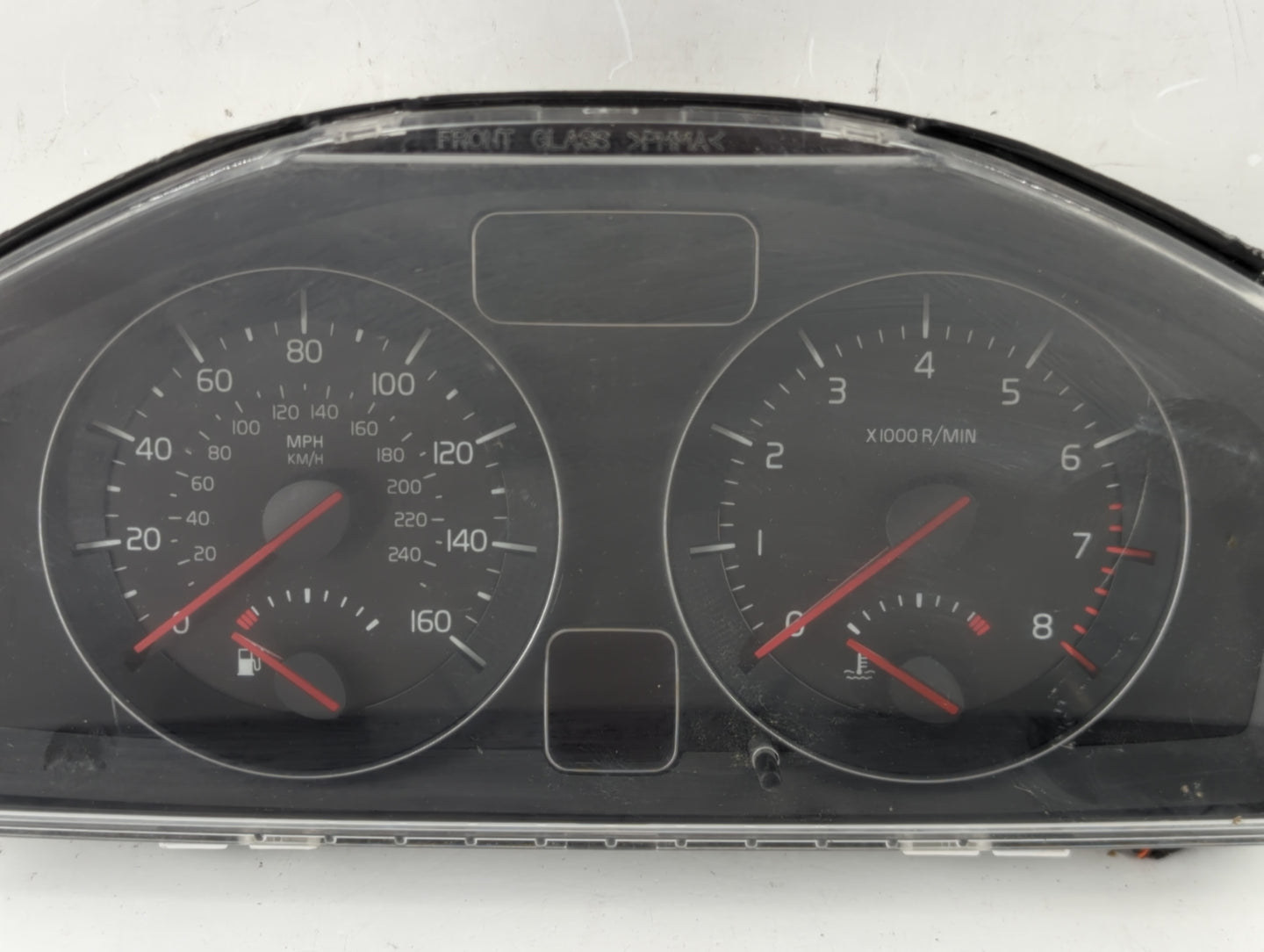 2008-2010 Volvo S40 Instrument Cluster Speedometer Gauges P/N:30765313 Fits Fits 2008 2009 2010 OEM Used Auto Parts - Oemuse
