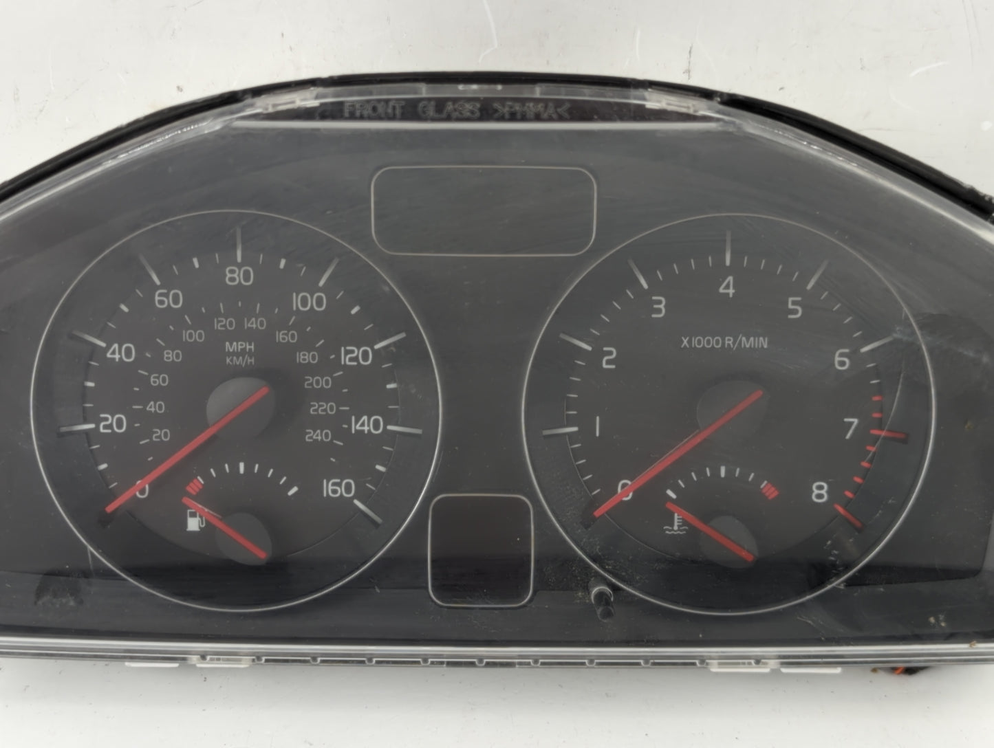 2008-2010 Volvo S40 Instrument Cluster Speedometer Gauges P/N:30765313 Fits Fits 2008 2009 2010 OEM Used Auto Parts - Oemuse