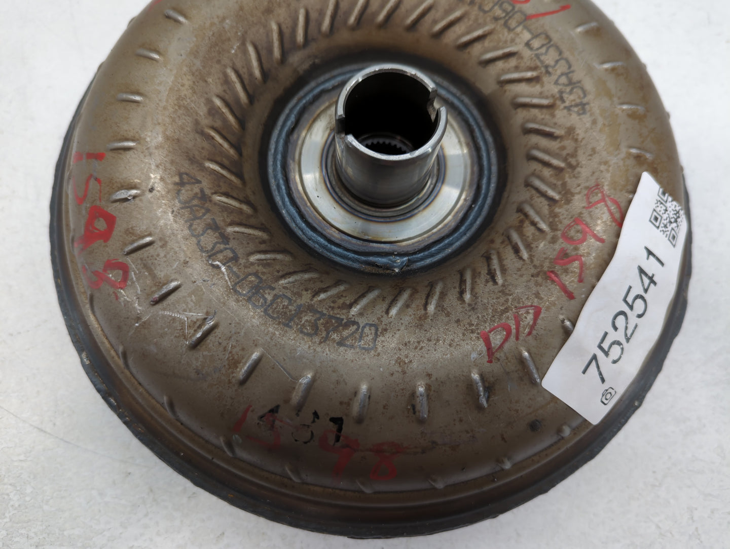 2008 Volvo S40 Torque Converter Automatic Transmission OEM P/N:43A330-06C13720 Fits OEM Used Auto Parts - Oemusedautoparts1.