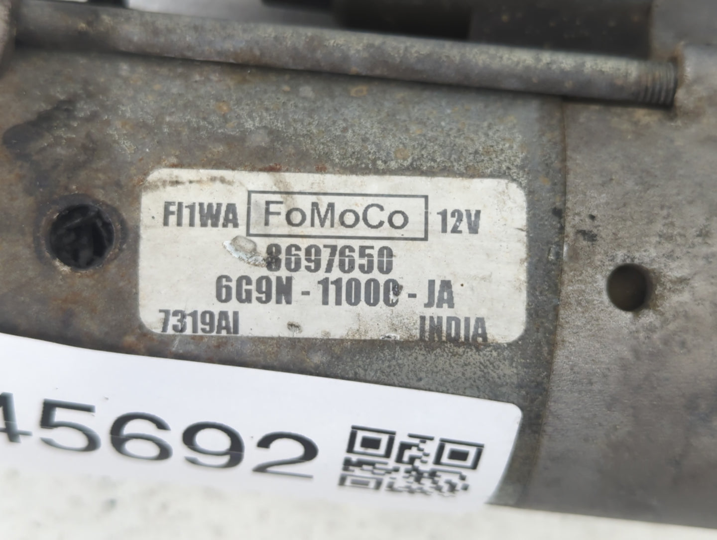 2008 Volvo S70 Car Starter Motor Solenoid OEM P/N:GG9N-11000-JA Fits OEM Used Auto Parts - Oemusedautoparts1.com