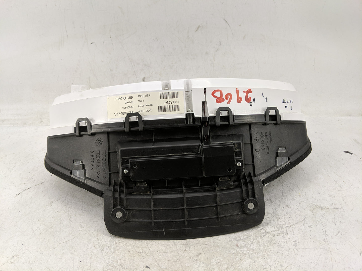 2008 Volvo S80 Instrument Cluster Speedometer Gauges Fits OEM Used Auto Parts - Oemusedautoparts1.com