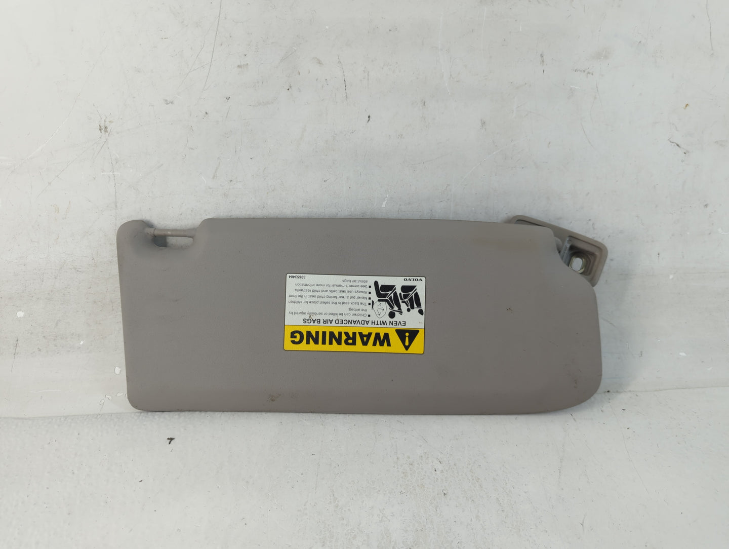 2008 Volvo V50 Sun Visor Shade Replacement Driver Left Mirror Fits OEM Used Auto Parts - Oemusedautoparts1.com