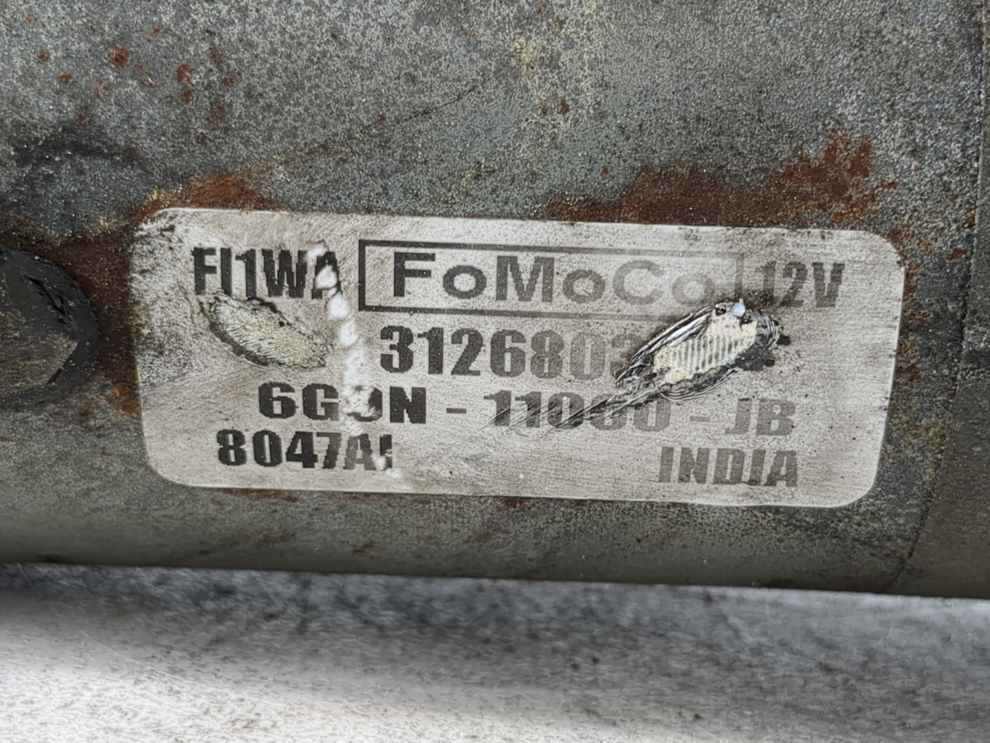 2007-2010 Volvo V70 Car Starter Motor Solenoid OEM P/N:3126803 Fits OEM Used Auto Parts - Oemusedautoparts1.com