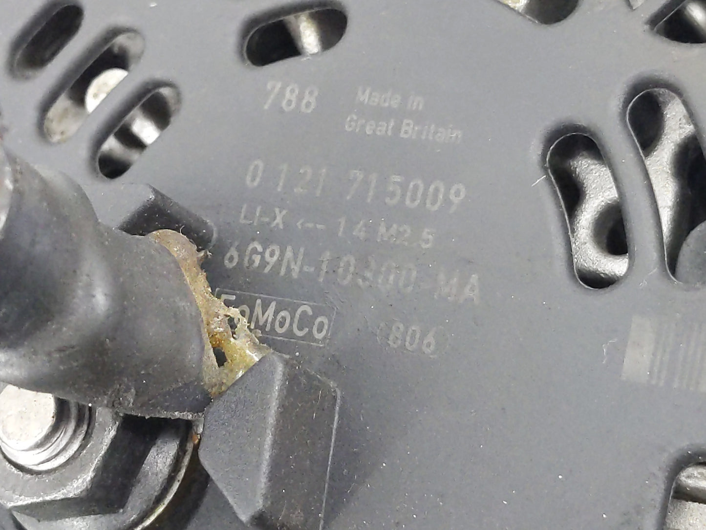 2008-2010 Volvo V70 Alternator Replacement Generator Charging Assembly Engine OEM P/N:6G9N-10300-MA Fits OEM Used Auto Parts