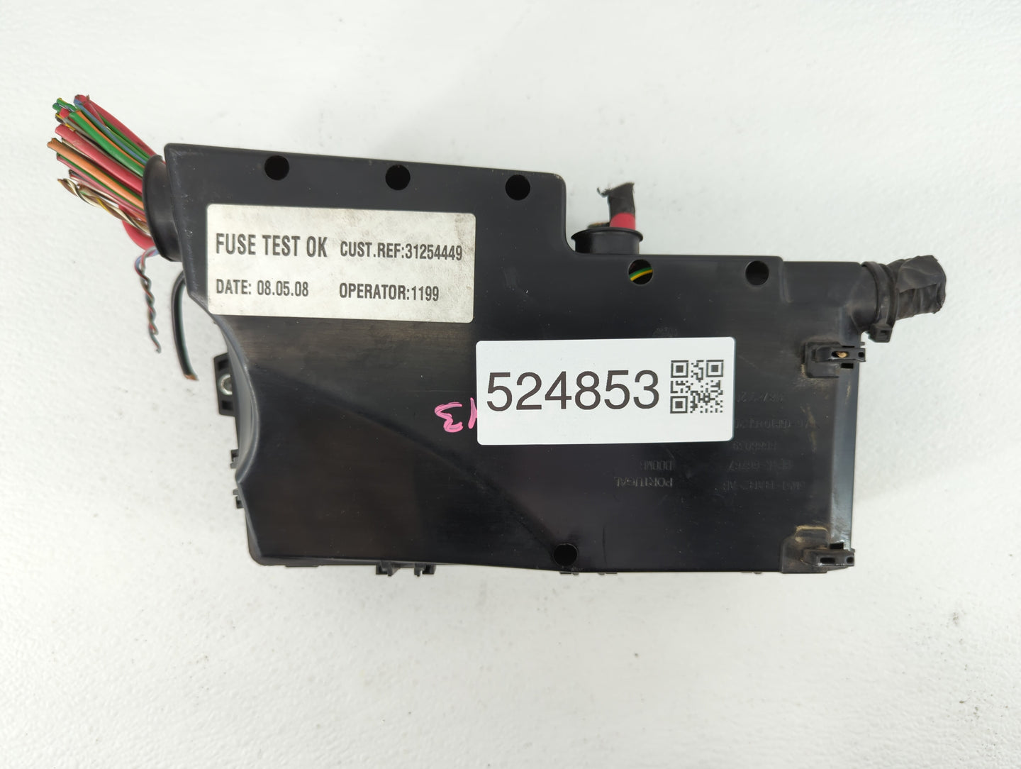2009-2010 Volvo V70 Fusebox Fuse Box Panel Relay Module P/N:518818000 30728348 Fits Fits 2008 2009 2010 OEM Used Auto Parts 