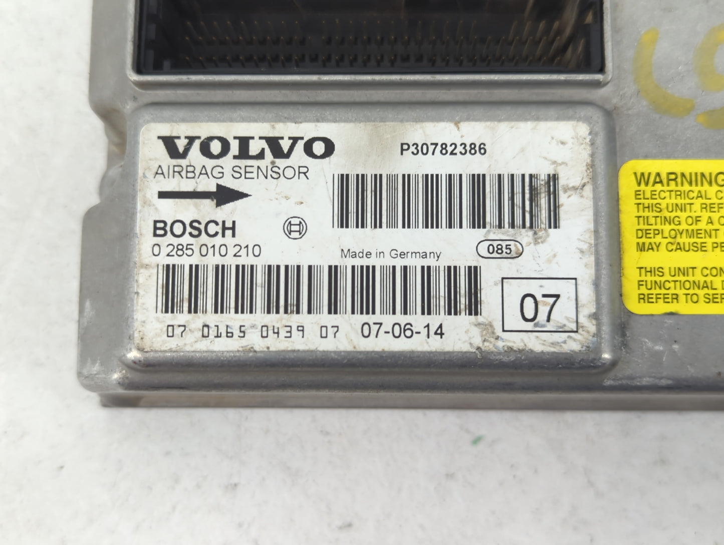 2005-2010 Volvo Xc90 Srs Safety Restraint System Module - Oemusedautoparts1.com