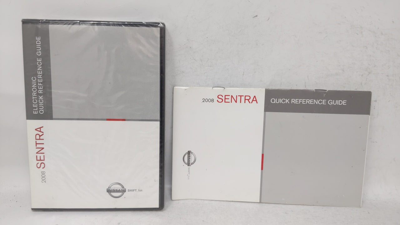 2008 Nissan Sentra Owners Manual Book Guide OEM Used Auto Parts - Oemusedautoparts1.com