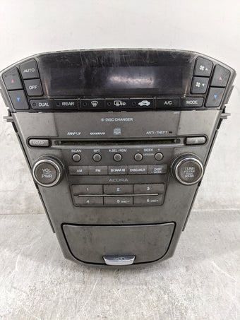 compare product 2007-2009 Acura Mdx Radio AM FM Cd Player Receiver Replacement P/N:39101-STX-A060-M1 MN837AO Fits Fits 2007 2008 2009 OEM Used Auto Parts