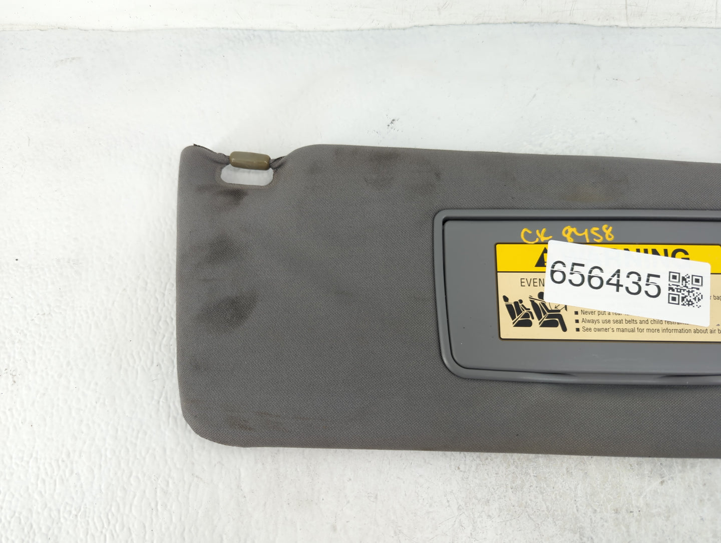 2007-2013 Acura Mdx Sun Visor Shade Replacement Passenger Right Mirror Fits Fits 2007 2008 2009 2010 2011 2012 2013 OEM Used