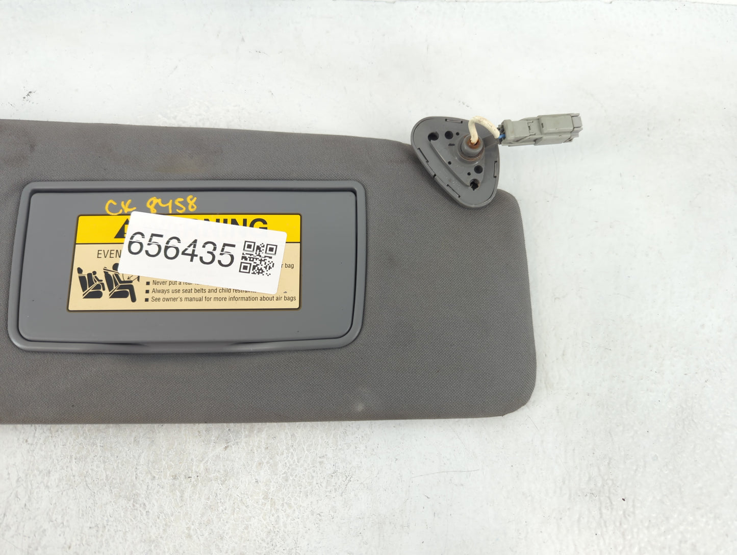 2007-2013 Acura Mdx Sun Visor Shade Replacement Passenger Right Mirror Fits Fits 2007 2008 2009 2010 2011 2012 2013 OEM Used