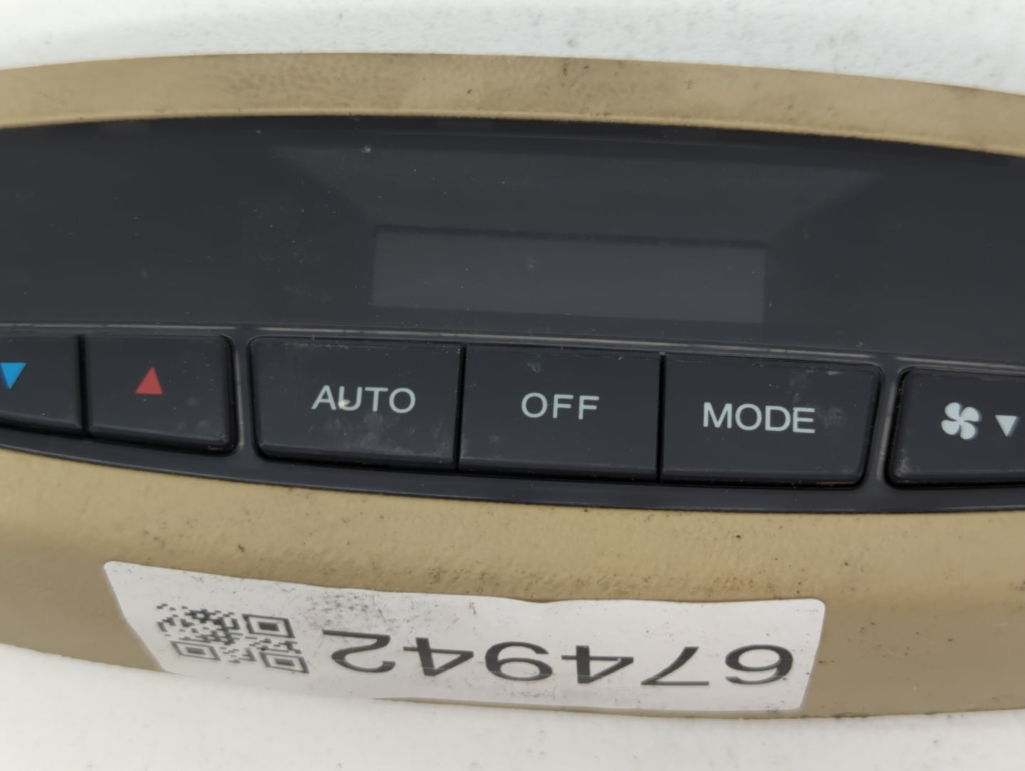 2007-2009 Acura Mdx Climate Control Module Temperature AC/Heater Replacement P/N:79650STXA411M1 Fits Fits 2007 2008 2009 OEM
