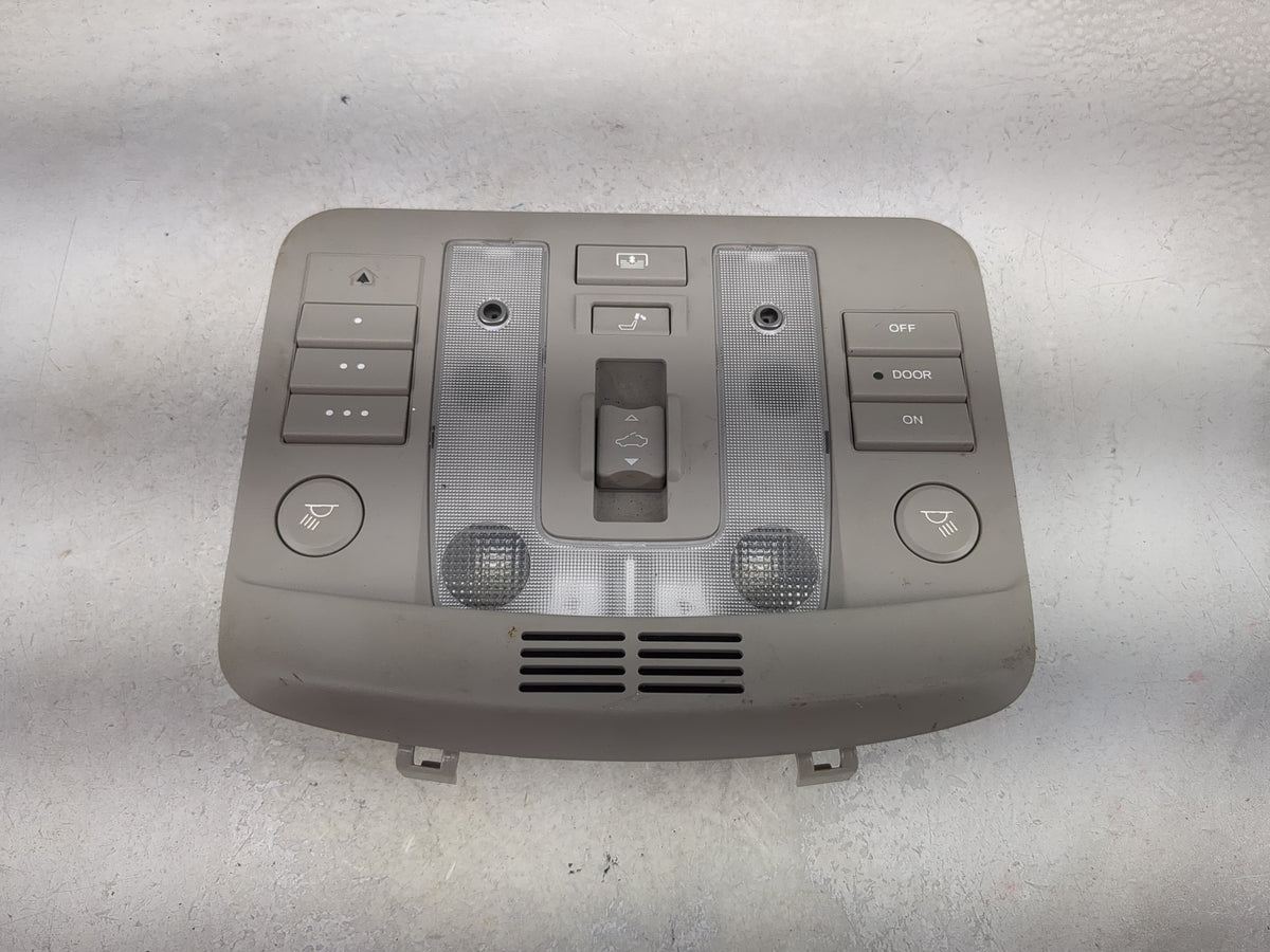 2009-2012 Acura Rl Overhead Roof Console Tan - Oemusedautoparts1.com