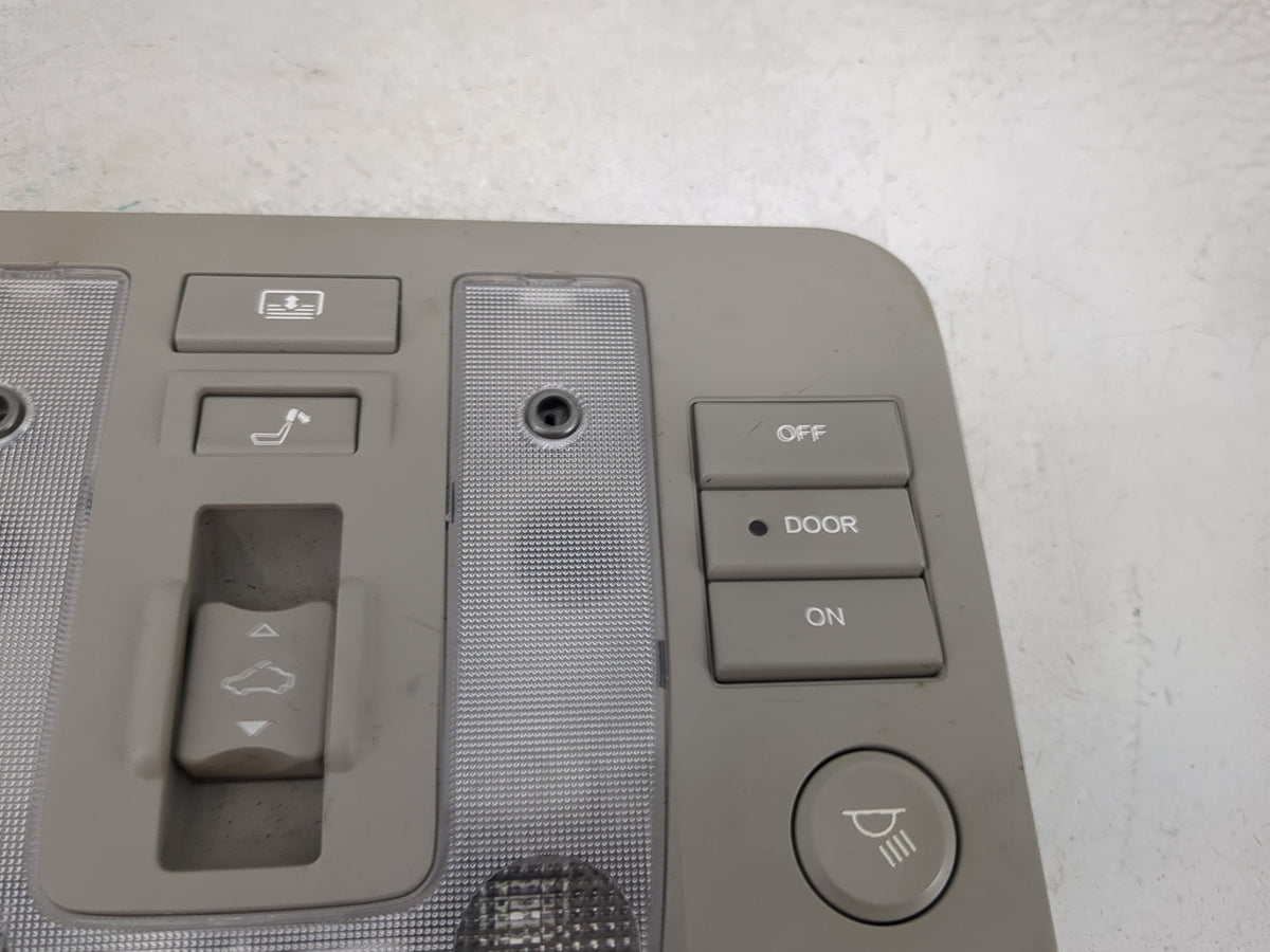 2009-2012 Acura Rl Overhead Roof Console Tan - Oemusedautoparts1.com