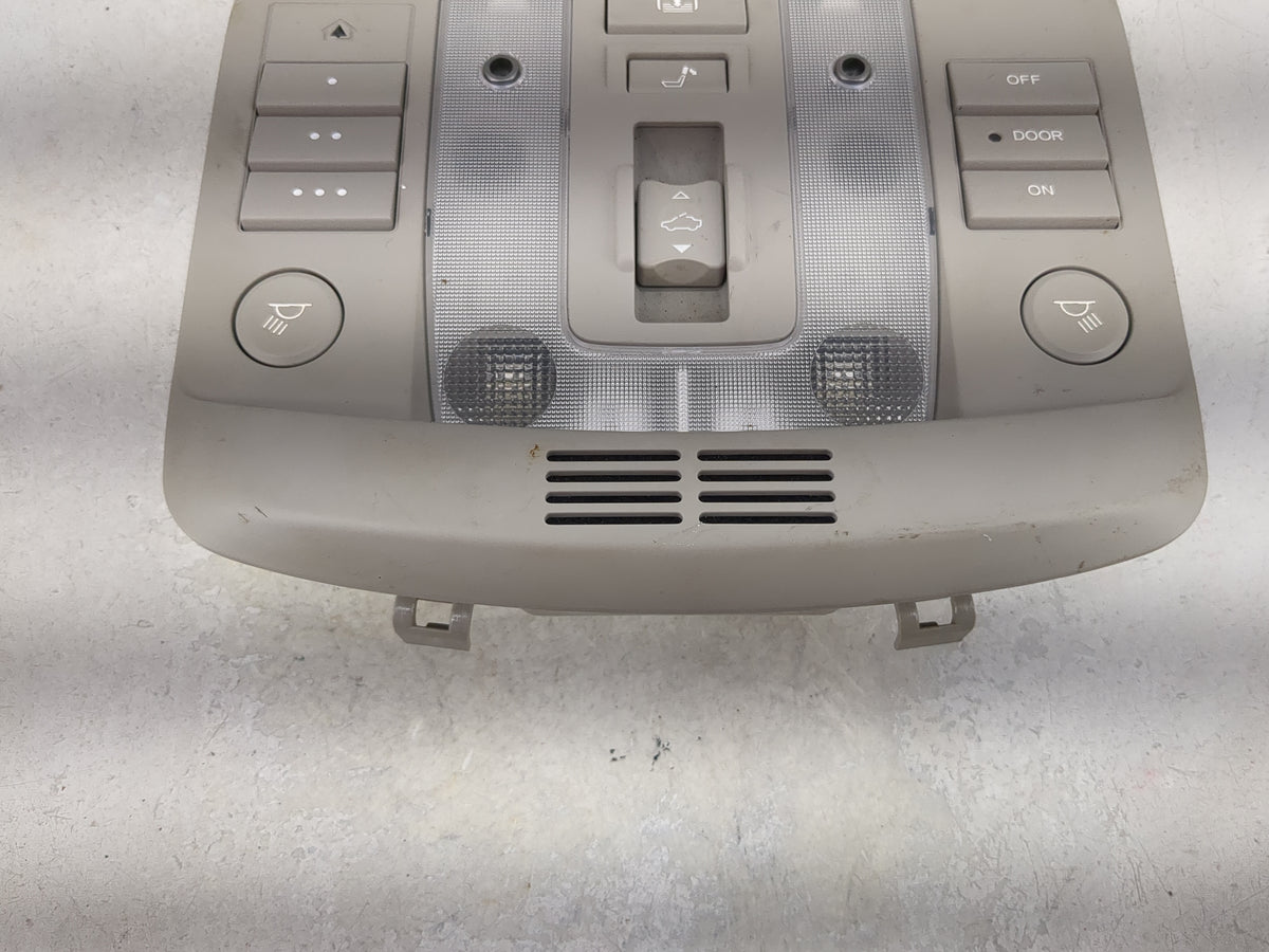 2009-2012 Acura Rl Overhead Roof Console Tan - Oemusedautoparts1.com