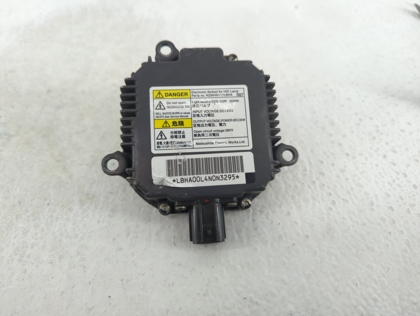 2009-2010 Acura Rl Headlight Ballast Head Light - Oemusedautoparts1.com