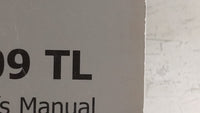 2009 Acura Tl Owners Manual Book Guide OEM Used Auto Parts - Oemusedautoparts1.com